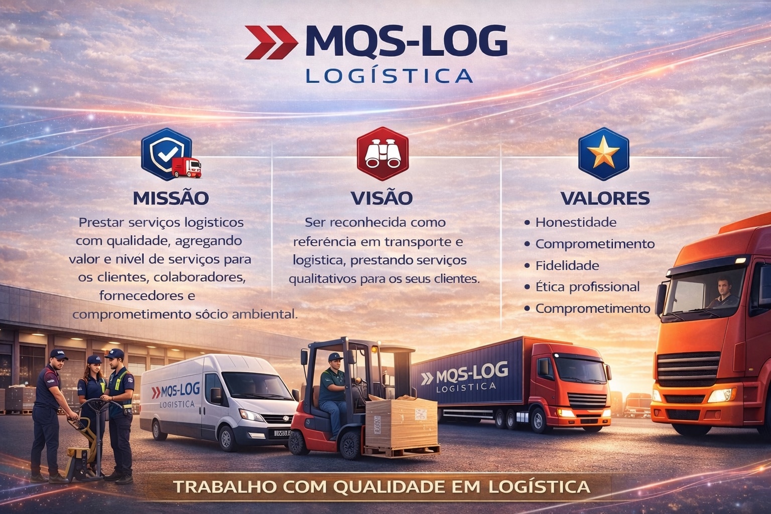 Apresentação institucional da MQS-LOG