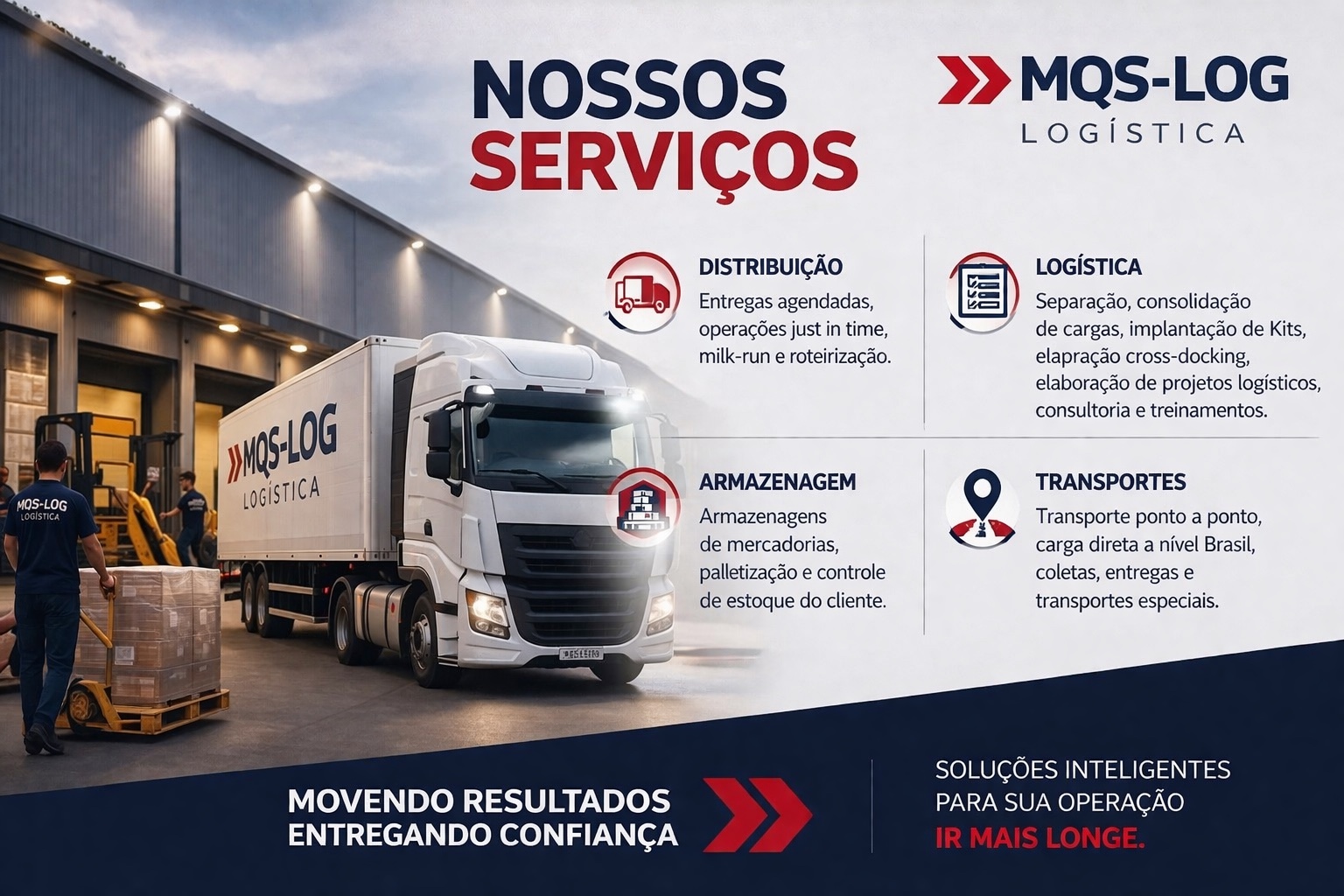 Serviços da MQS-LOG